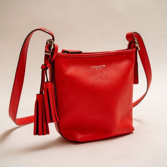 Coach Handbags - FIRM PRICE Coach Legacy Mini Duffle Crossbody Bag